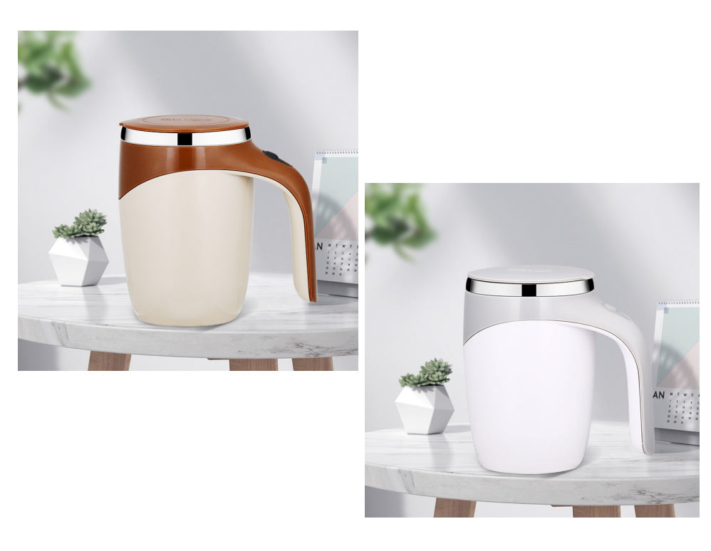 Rechargeable Magnetic Stirring Cup – Elegant Automatic Mixer for Coffee & Drinks! - CyberLLC