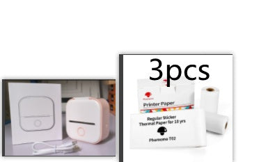 Portable Bluetooth Mini Thermal Label Printer, Perfect for Photos, Price Tags, and Student Projects