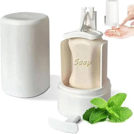 Soap Grinder Dispenser Soap Box Easily Wall Mounted