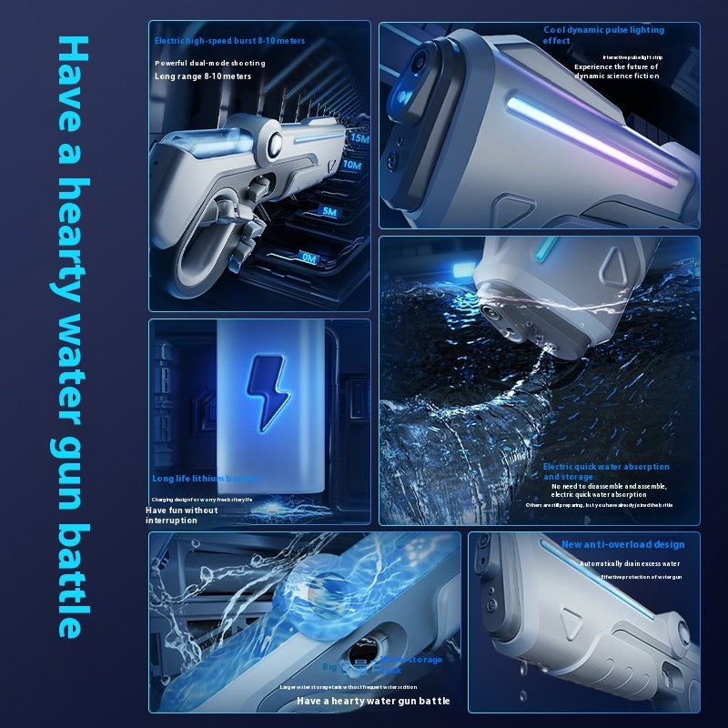 Pulse Electric Continuous Water Gun - CyberLLC