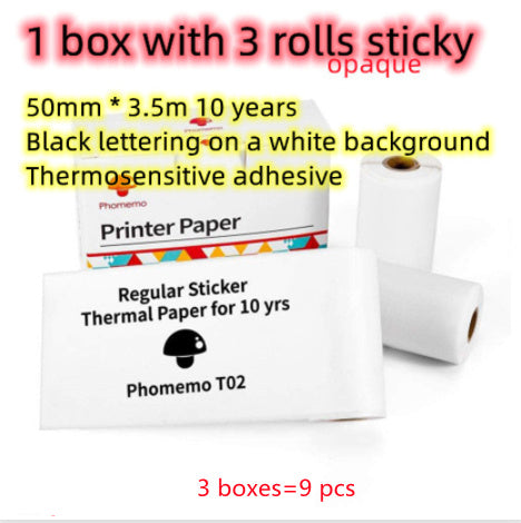 Portable Bluetooth Mini Thermal Label Printer, Perfect for Photos, Price Tags, and Student Projects