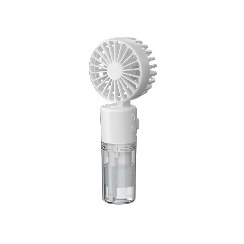 Portable Handheld Spray Fan 4-Speed Water Spray Mist Fan Summer Cooling Artifact USB Charging Summer Supplies Outdoor Mini Fan - CyberLLC