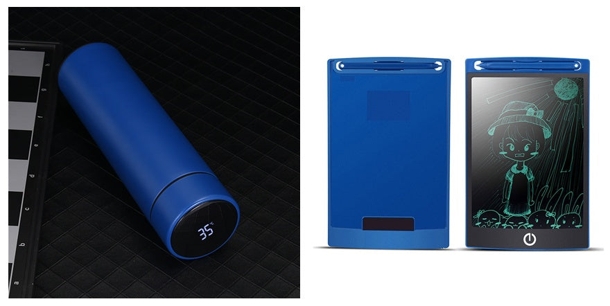 500ML Smart Water Bottle Stainless Steel Vacuum Flasks Intelligent Temperature Display Coffee Mug Cup - CyberLLC