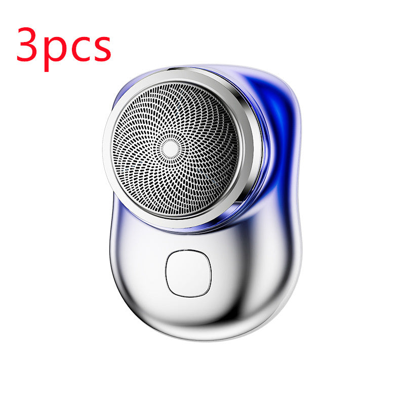 Mini Portable Face Cordless Shaver Rechargeable Electric Shaver Men, Wet & Dry Painless Small Size - CyberLLC