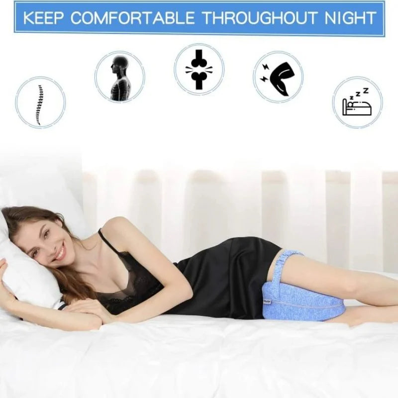 Heart-Shaped Memory Foam Leg Pillow Beautiful Leg Pillow - CyberLLC