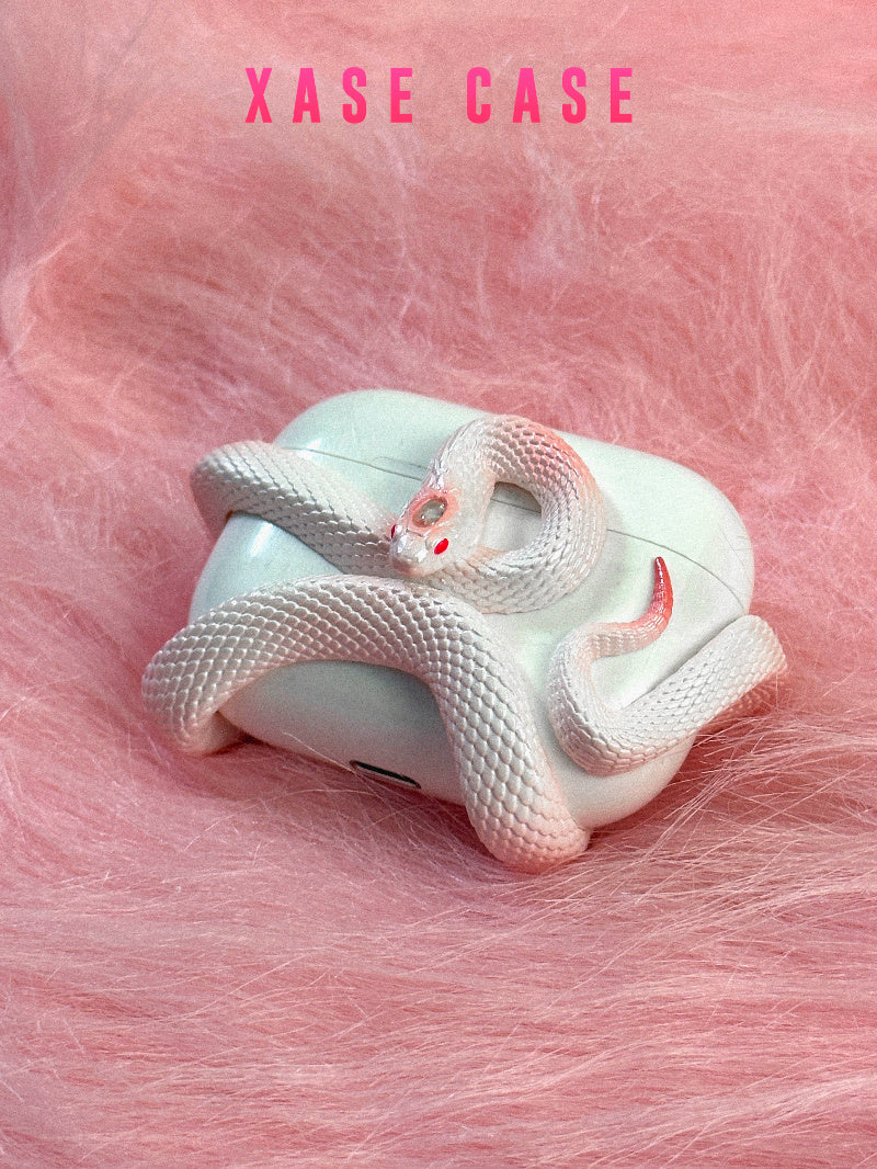 Elegant Snake Wireless Earphone Case Headset Protective Case Silicone Earphone Case Cover - CyberLLC