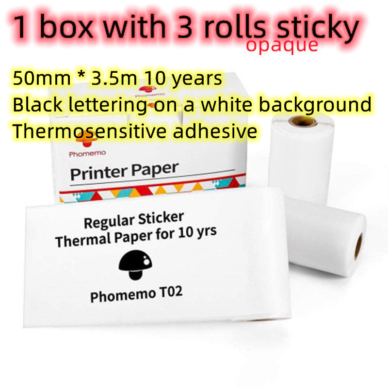 Portable Bluetooth Mini Thermal Label Printer, Perfect for Photos, Price Tags, and Student Projects