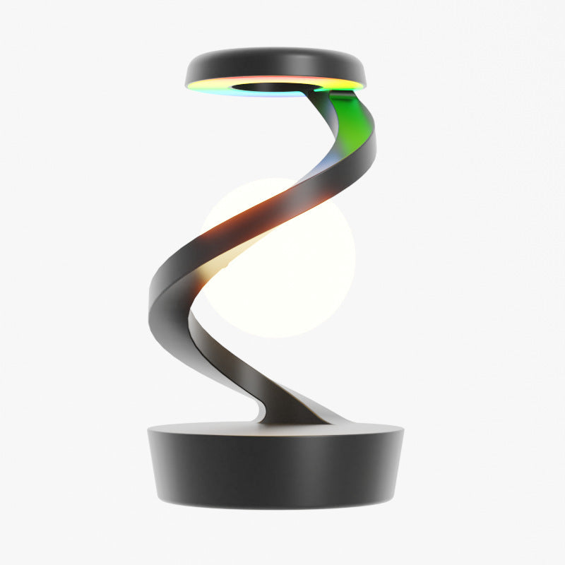 Rotating Moon Desk Lamp With Phone Wireless Charging Sensor Control Table Lamps Decorative Desktop Lamp Small Night Lamp Home Decor - CyberLLC
