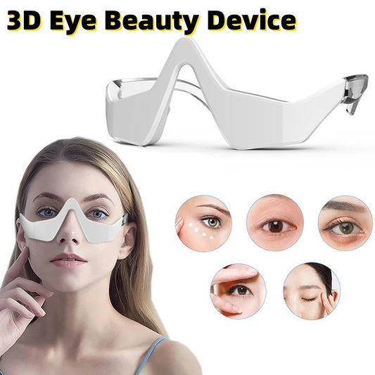 3D Eye Beauty Instrument Micro-Current Pulse Eye Relax Reduce Wrinkles And Dark Circle Remove Eye Bags Massager Beauty Tool - CyberLLC