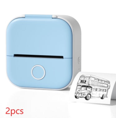 Portable Bluetooth Mini Thermal Label Printer, Perfect for Photos, Price Tags, and Student Projects - CyberLLC