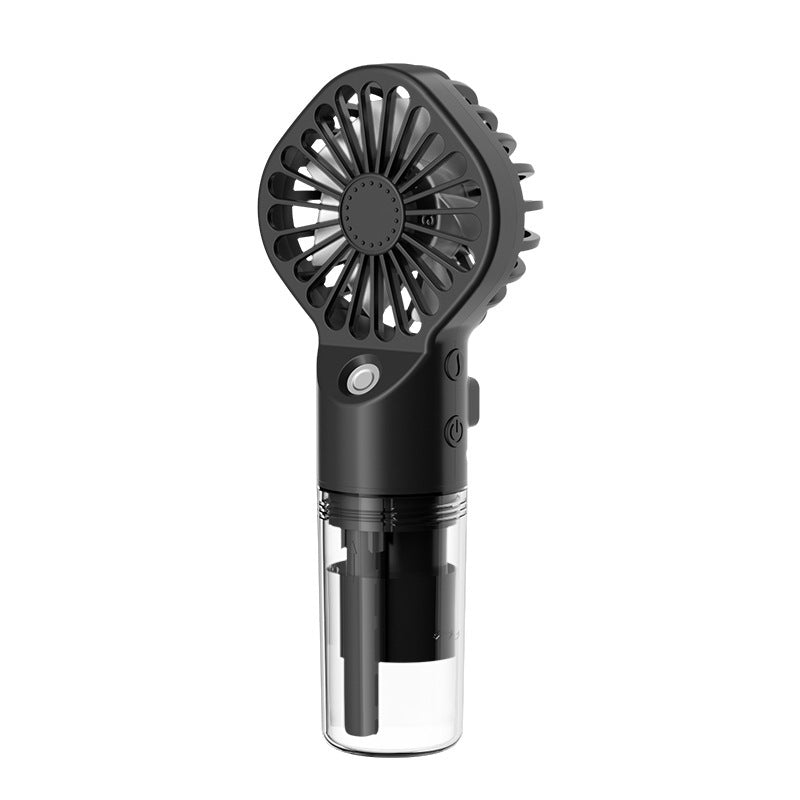 Portable Handheld Spray Fan 4-Speed Water Spray Mist Fan Summer Cooling Artifact USB Charging Summer Supplies Outdoor Mini Fan - CyberLLC