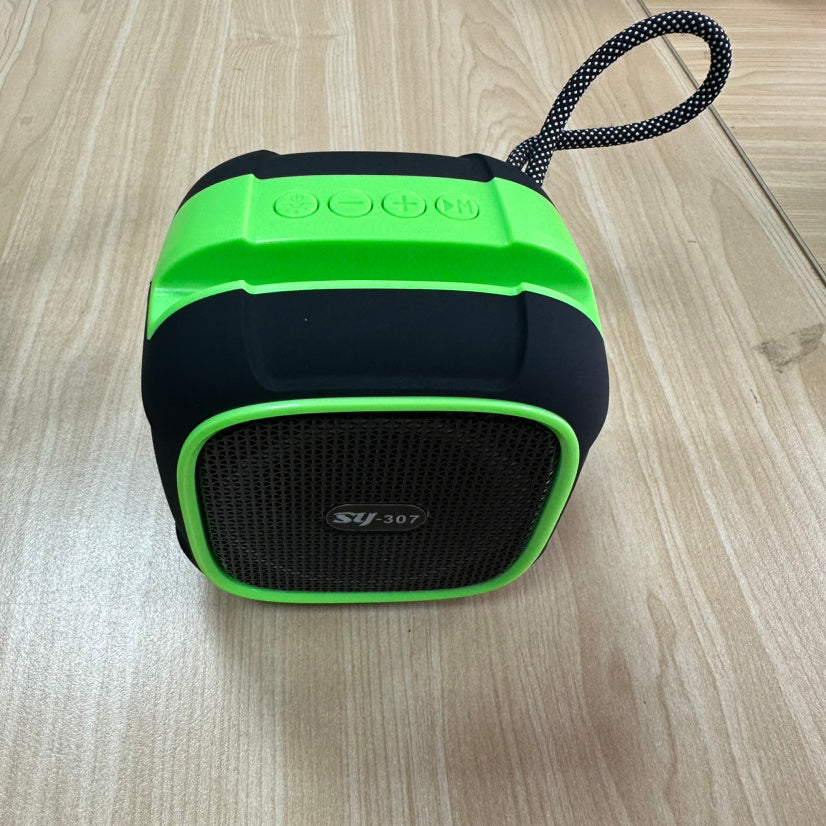 New Sleek Colored Lights Portable Wireless Bluetooth Audio - CyberLLC