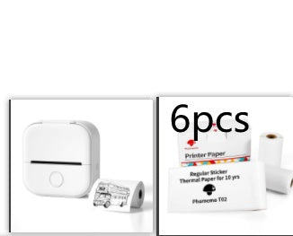 Portable Bluetooth Mini Thermal Label Printer, Perfect for Photos, Price Tags, and Student Projects