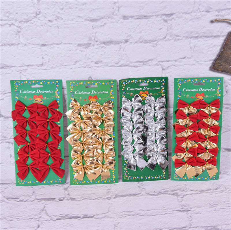 Beautiful Christmas Tree Ornaments, Decoration Bow - CyberLLC