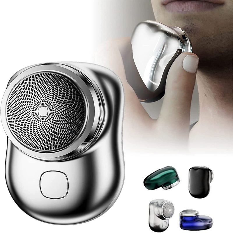 Mini Portable Face Cordless Shaver Rechargeable Electric Shaver Men, Wet & Dry Painless Small Size - CyberLLC