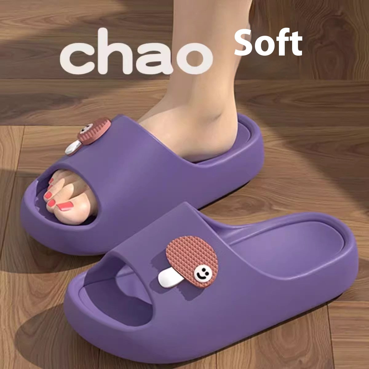 Cartoon Slippers Cute Non slip Floor Bathroom Slipper Summer Women's House Shoes