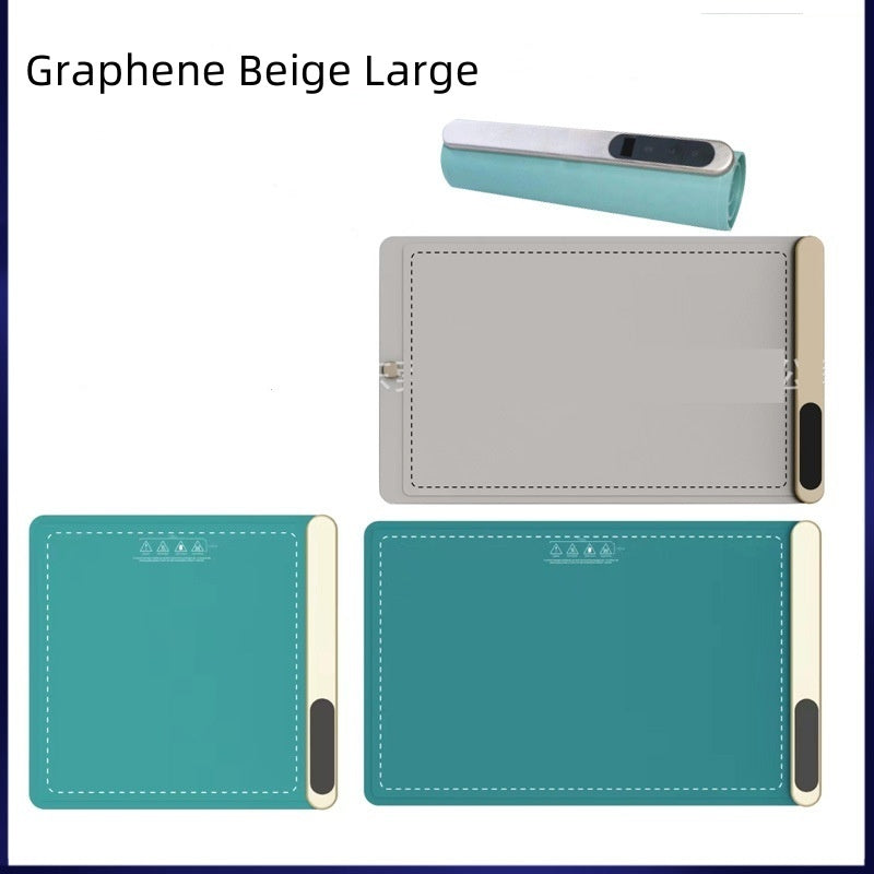 Kitchen Gadget Electric Warming Tray Hot-sale Graphene Vegetable Heating Hot Cutting Board Household Multi-functional Thermal Insulation - CyberLLC