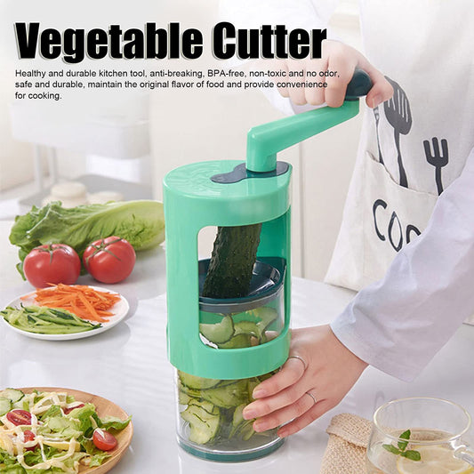 Multi-Function Vegetable Shredder & Grater – Perfect for Radishes, Cucumbers, and More! - CyberLLC