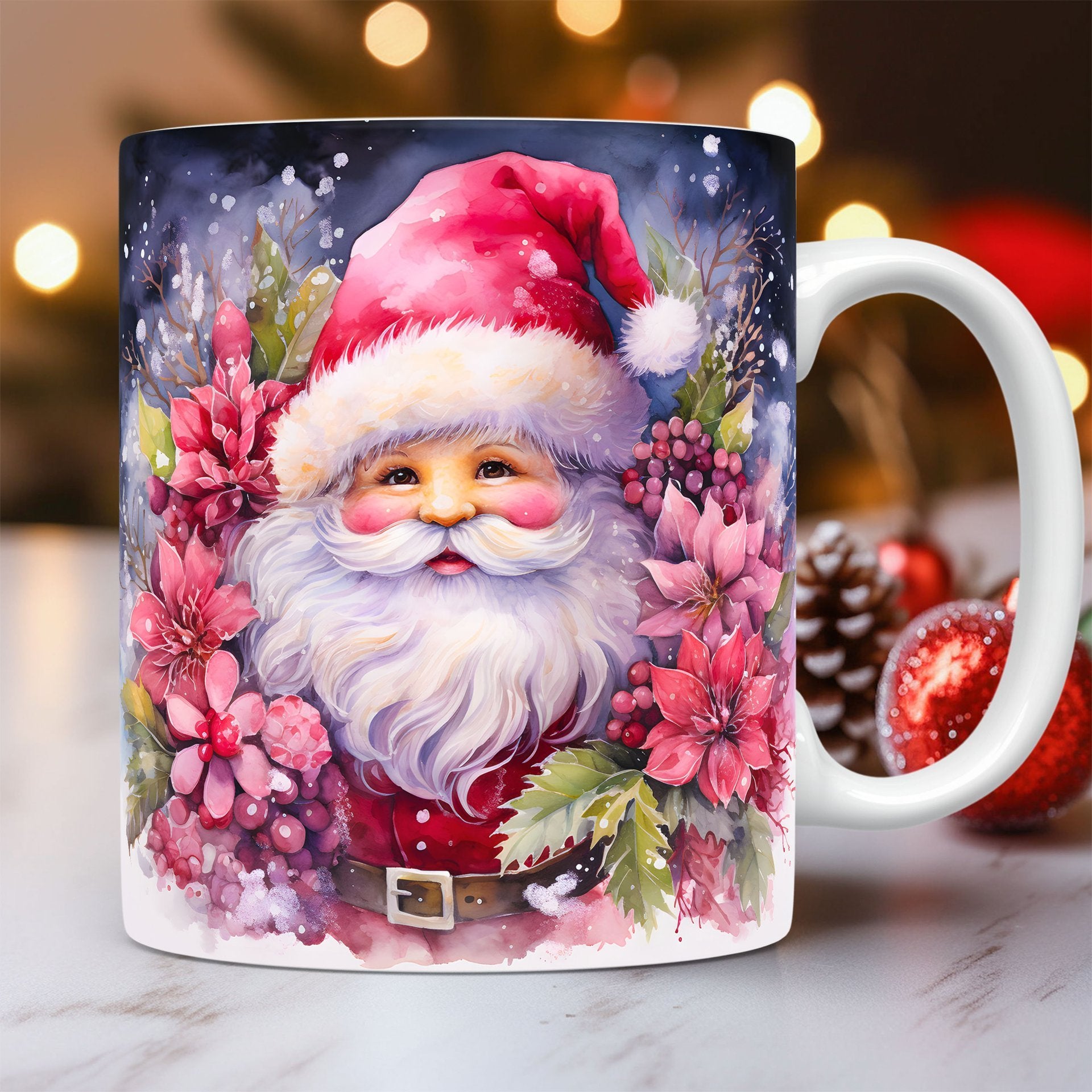 Creative 3D Christmas Ceramic Mug Unique Space Design Snowman Santa Coffee Cup Tea Milk Mug Christmas Gifts For Kids Adults - CyberLLC