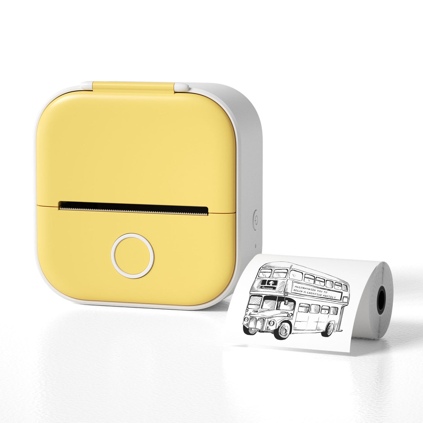 Portable Bluetooth Mini Thermal Label Printer, Perfect for Photos, Price Tags, and Student Projects - CyberLLC