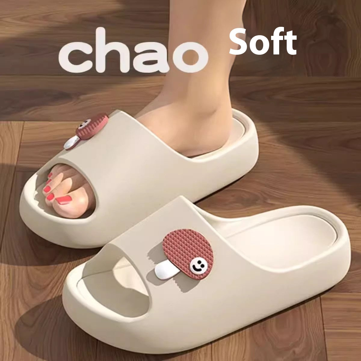 Cartoon Slippers Cute Non slip Floor Bathroom Slipper Summer Women's House Shoes