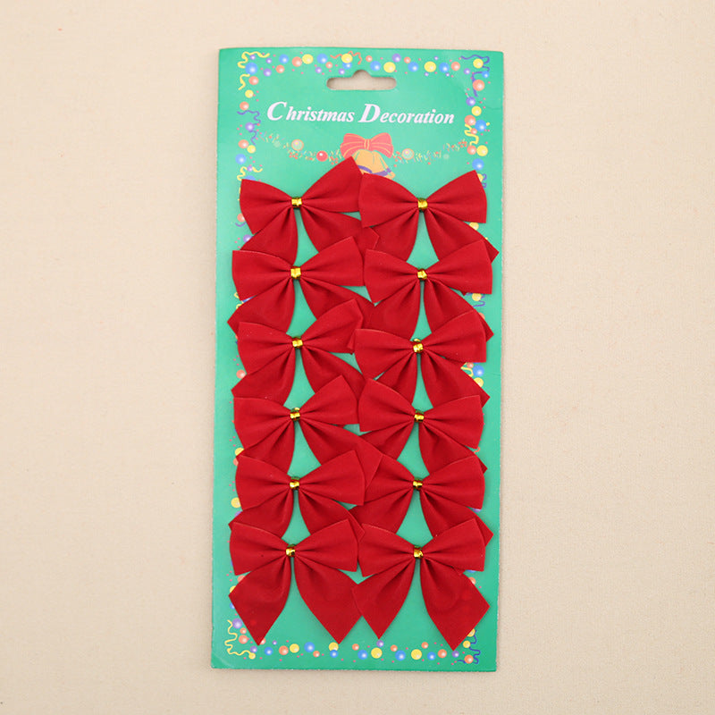 Beautiful Christmas Tree Ornaments, Decoration Bow - CyberLLC