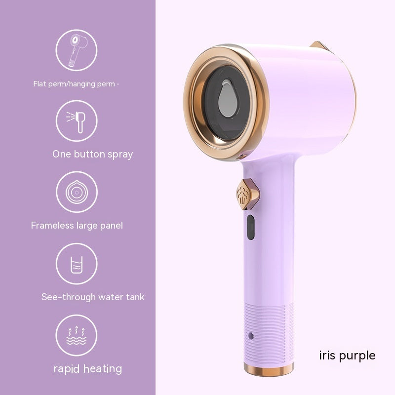 All New, Elegant Mini Portable Handheld Garment Steamer, Versatile Fabric, clothes Steam Iron for Travel & Home Use, Vertical Design - CyberLLC