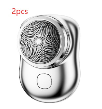 Mini Portable Face Cordless Shaver Rechargeable Electric Shaver Men, Wet & Dry Painless Small Size - CyberLLC