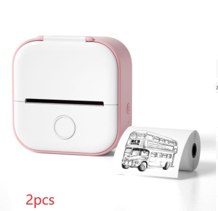 Portable Bluetooth Mini Thermal Label Printer, Perfect for Photos, Price Tags, and Student Projects