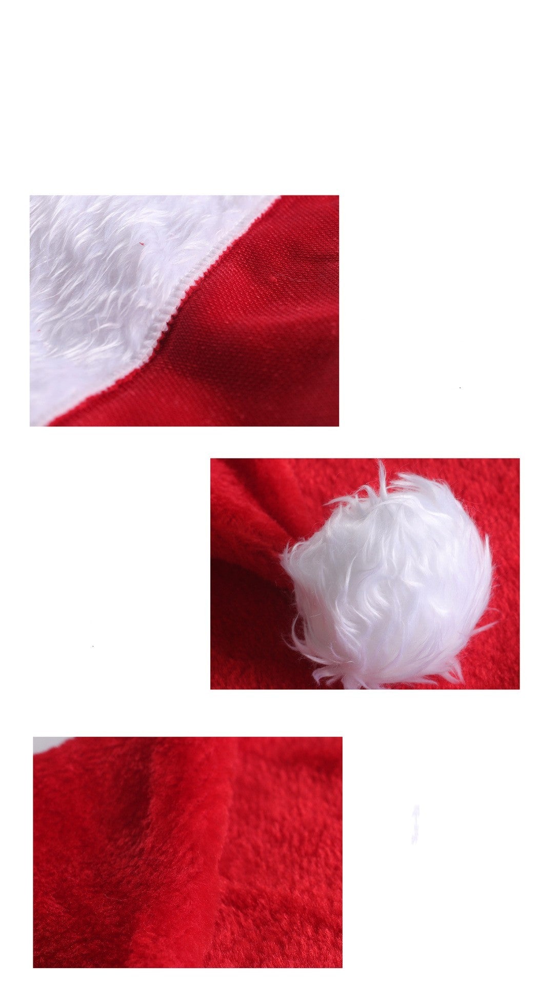 Christmas Hat LED Light Plush Children's Adult Christmas Decorations, Luminous Santa Hat - CyberLLC