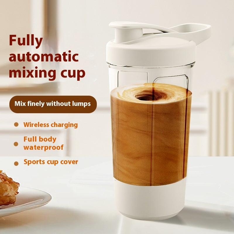 400ML 14oz Electric Protein Powder Mixing Cup Automatic Shaker Mixer Shake Bottle Milk Coffee Blender Kettle Fro Gym 1200mAh - CyberLLC