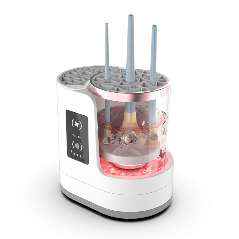 Electric Makeup Brush Cleaner Rechargeable Makeup Brushes Cleaning Tool Automatic Makeup Brush Cleaning Stand Device - CyberLLC