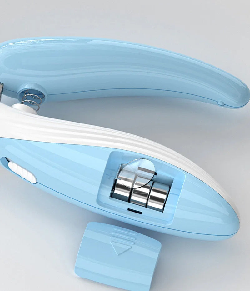 Pet Nail Clippers Dog Nail Clippers Cat Nail Clippers LED Electric Nail Grinder Pet Supplies LED Light Pet Nail Clippers - CyberLLC