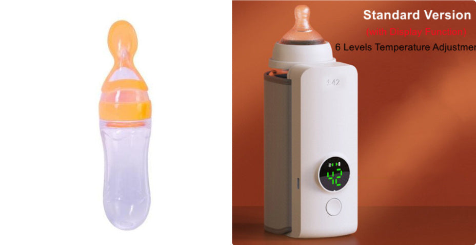 Ultimate Baby Bottle Warmer, Portable, Wireless, & Rechargeable & Keeps Milk Perfectly Warm Anywhere, Anytime! - CyberLLC