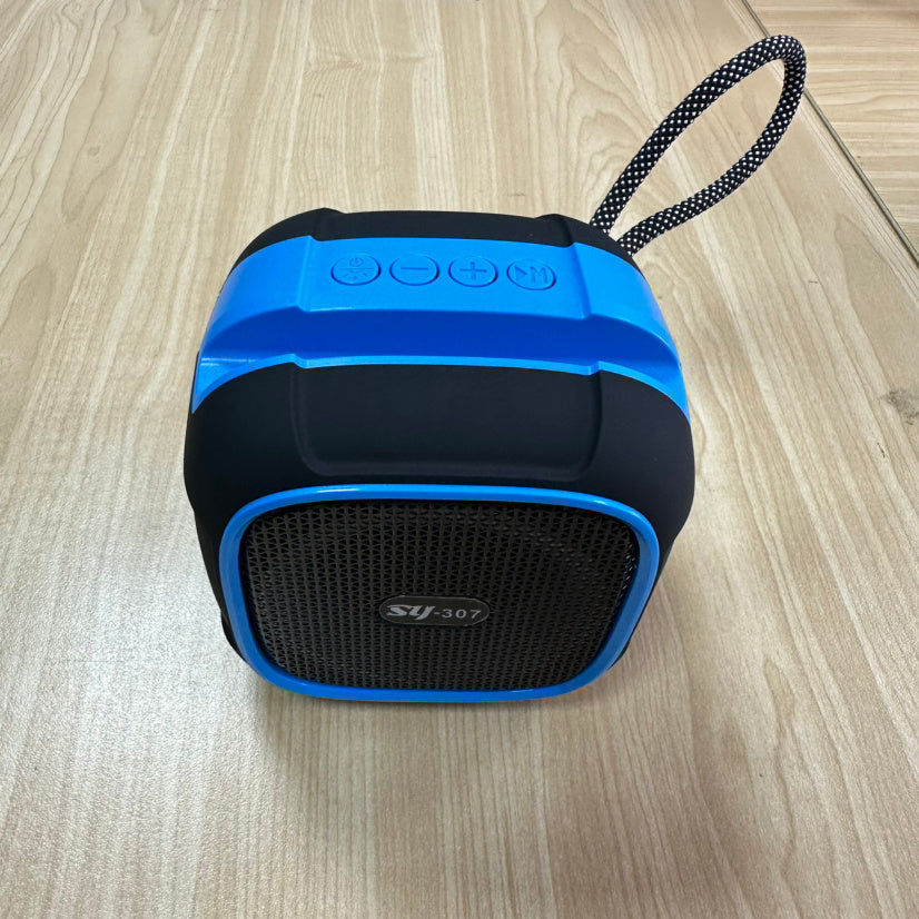 New Sleek Colored Lights Portable Wireless Bluetooth Audio - CyberLLC