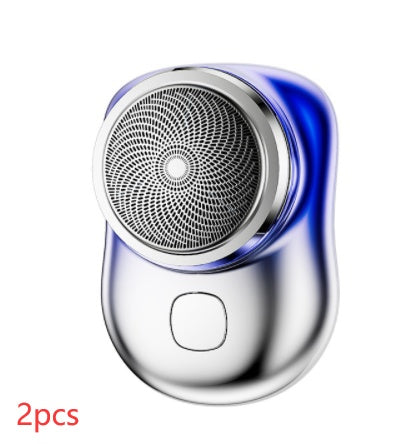 Mini Portable Face Cordless Shaver Rechargeable Electric Shaver Men, Wet & Dry Painless Small Size - CyberLLC