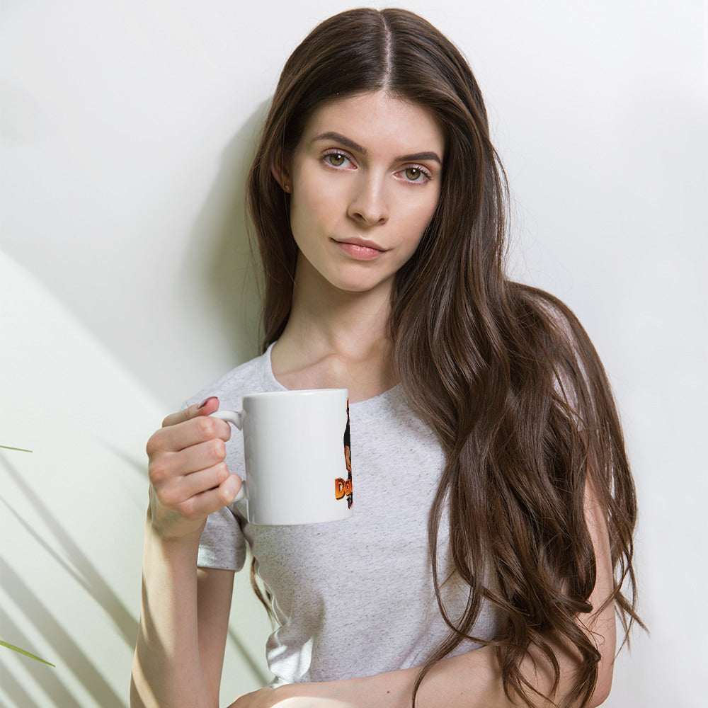 White glossy mug - CyberLLC