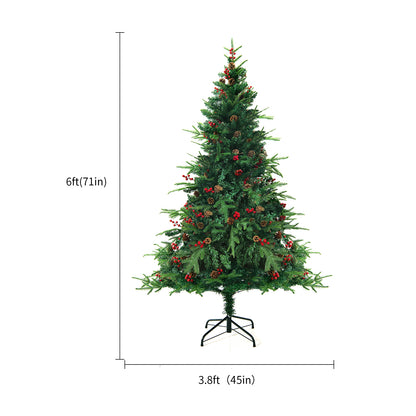Magical Snow-Flocked Christmas Tree Ultra Realistic PVC Holiday Tree That Instantly Transforms Any Space