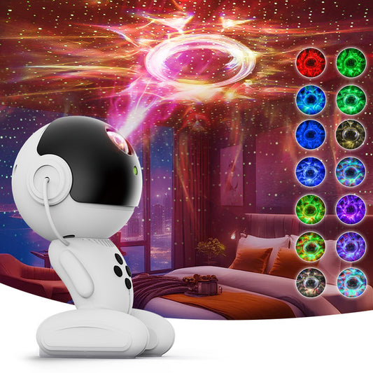 Robot Star Light Projection Lamp Starry Sky Mini Projector - CyberLLC