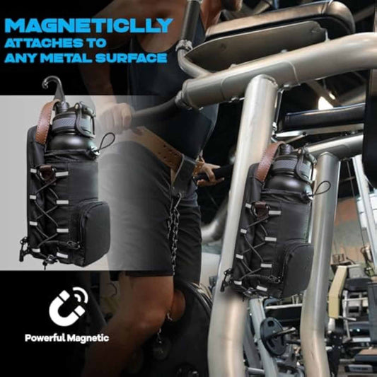 Trending New Waterproof Gym Water Bottle Rack Fitness Portable Weekend Fitness Sport Bag